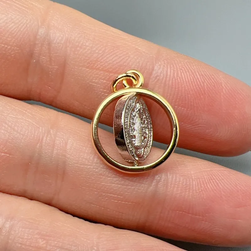 1 Piece Copper Human Pendant