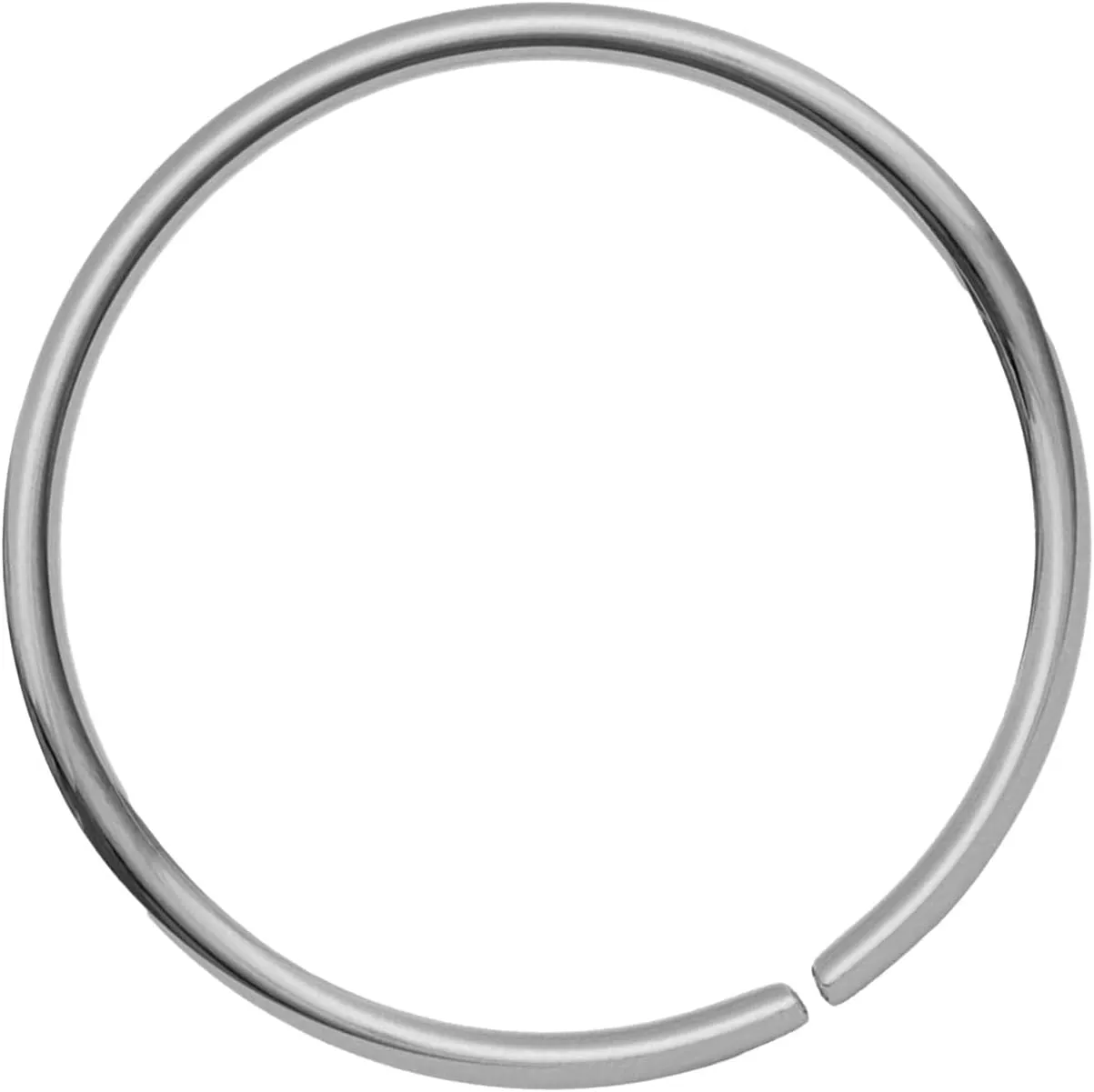 14K Gold Filled Nose Rings Hoops for Women & Men - 7mm, 20 Gauge - 925 Sterling Silver Small Thin Nose Ring Dainty Gold Hoop - Hypoallergenic Helix Cartilage 20g Piercing Jewelry