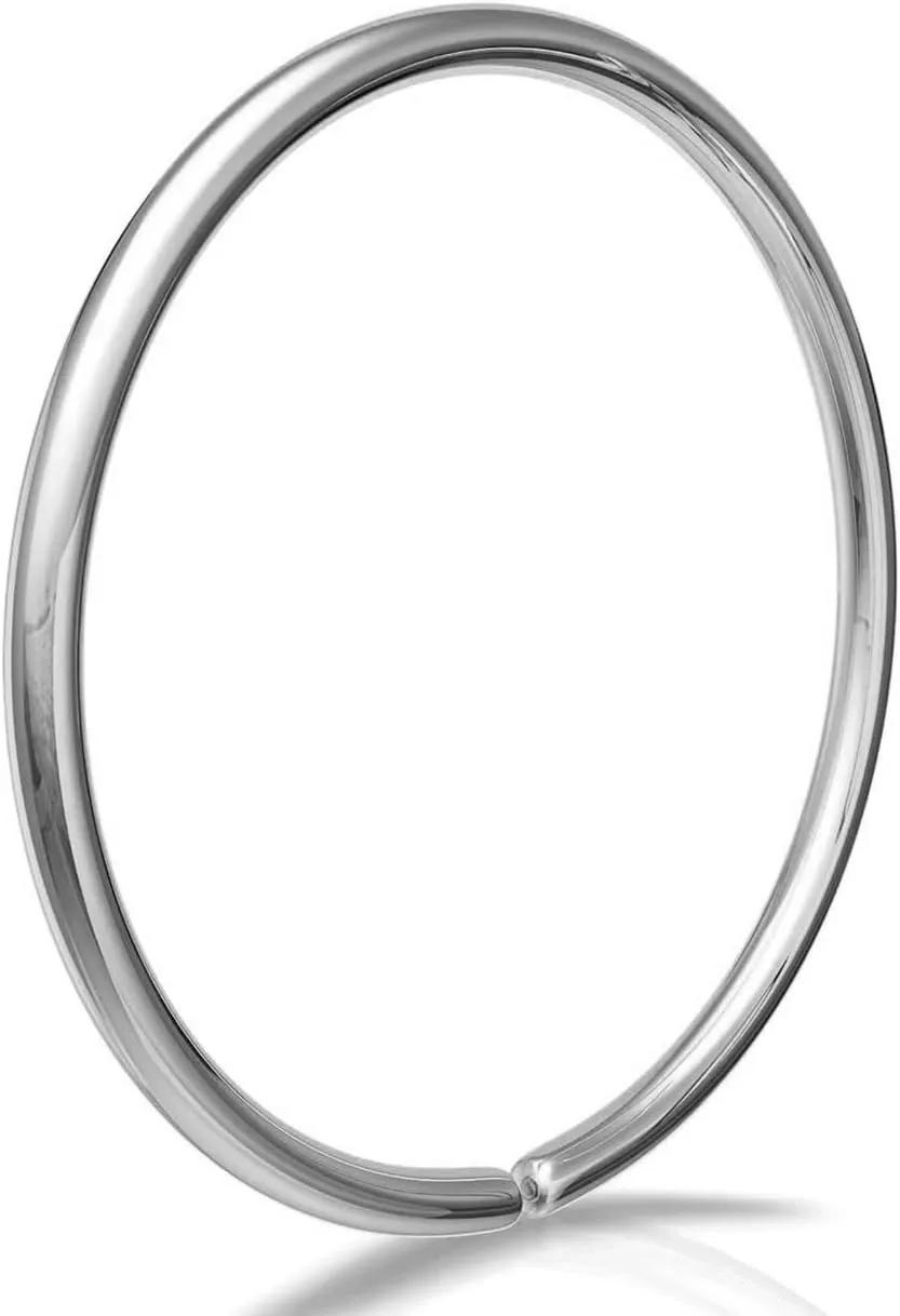 14K Gold Filled Nose Rings Hoops for Women & Men - 7mm, 20 Gauge - 925 Sterling Silver Small Thin Nose Ring Dainty Gold Hoop - Hypoallergenic Helix Cartilage 20g Piercing Jewelry