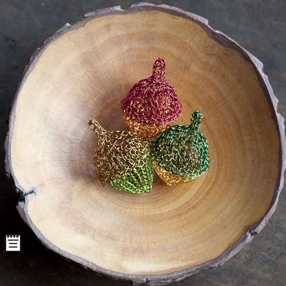 6 PARTIAL wire crochet patterns COMBO
