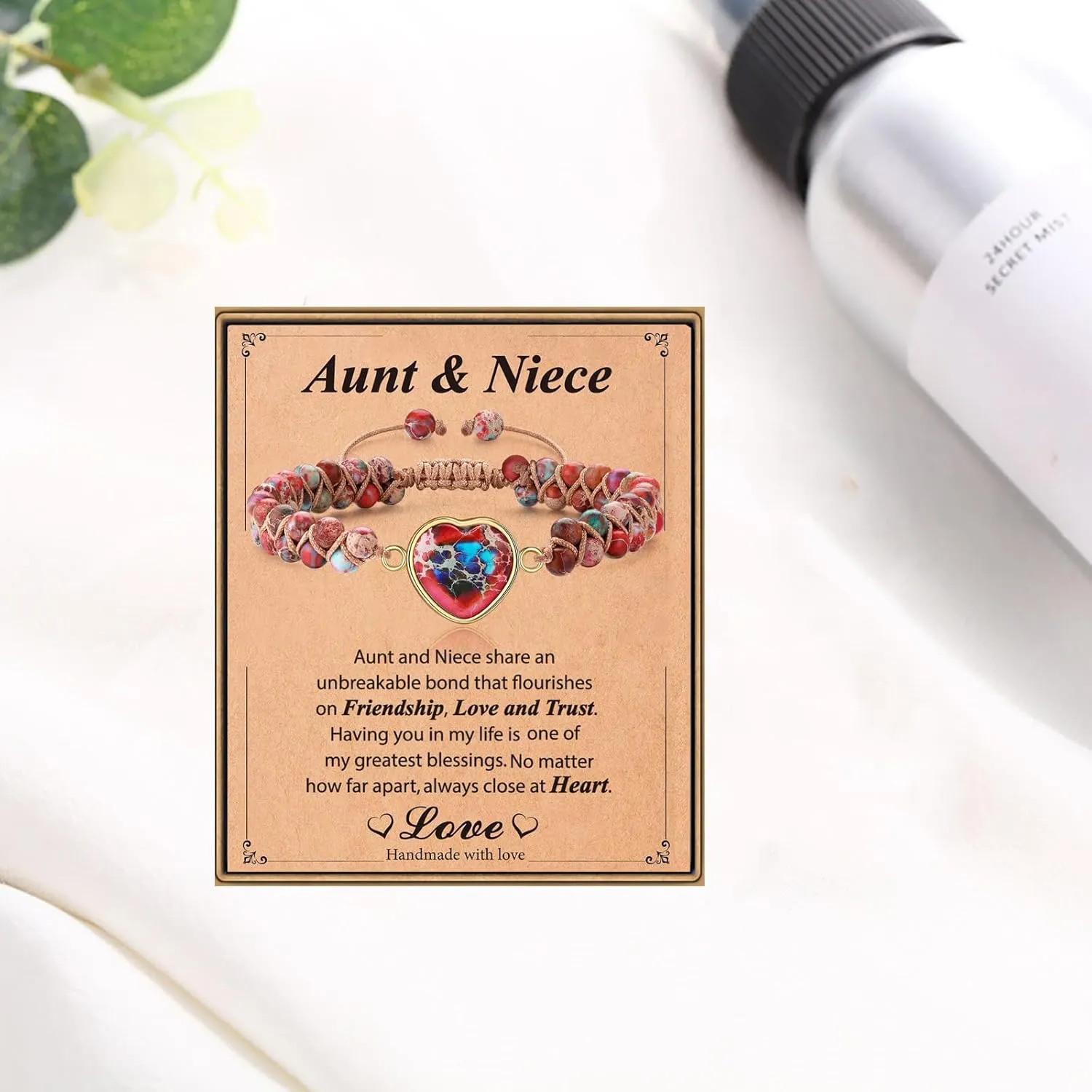 72ore Grandma, Mama, Daughter, Sister, Aunt Bracelet Gift Mother's Day Birthday Graduation Christmas Gift First Communion Gifts Baptism Confirmation Gifts for Women Trendy 2025
