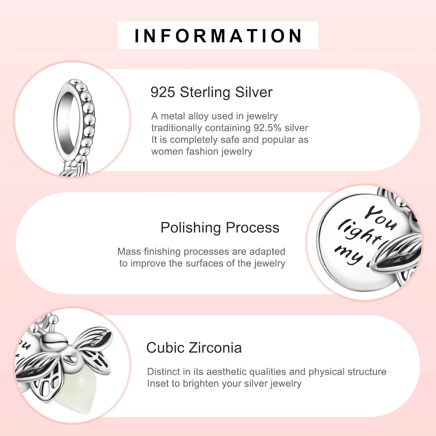 925 Sterling Silver Charms for Bracelets Necklaces Animal prototype Pendant Safety Chain Dangle Pendants Beads Christmas Day Charms Jewelry Gift for Women