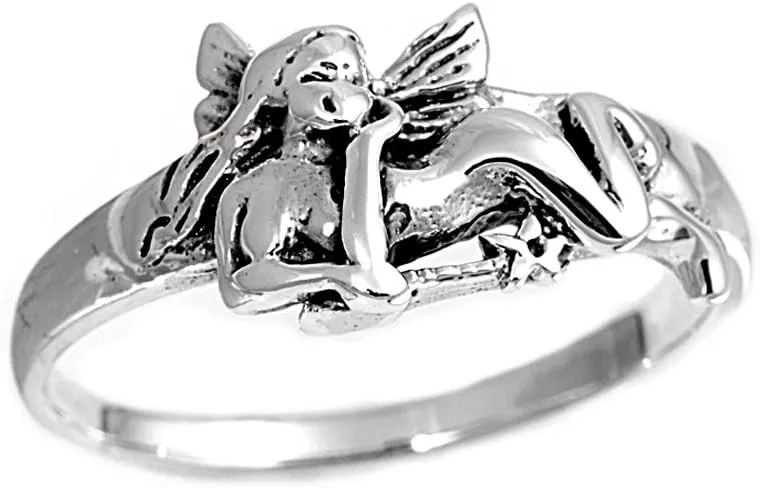 925 Sterling Silver Fairy Ring