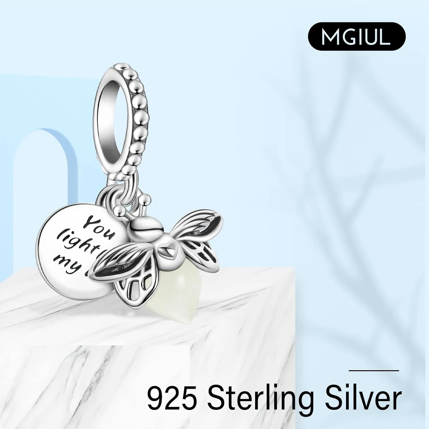 925 Sterling Silver Snowman Santa Hat Monster Mouse Couple Clip Charms for Bracelets Necklaces Ladybird Flying Unicorn Pig Penguin Fireflies Pendants Beads Jewelry Gift for Women