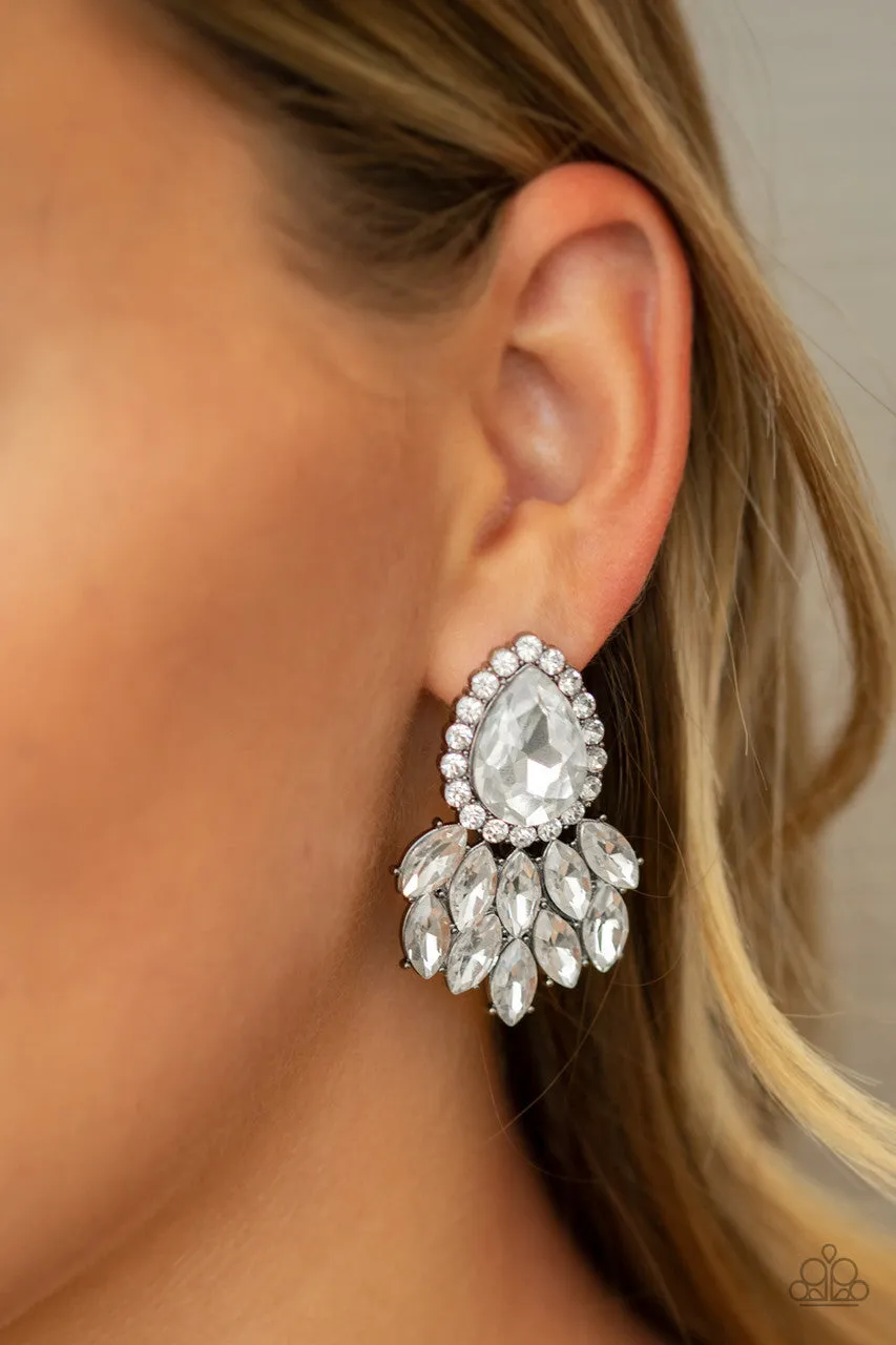 A Breath of Fresh HEIR Black Paparazzi Earrings