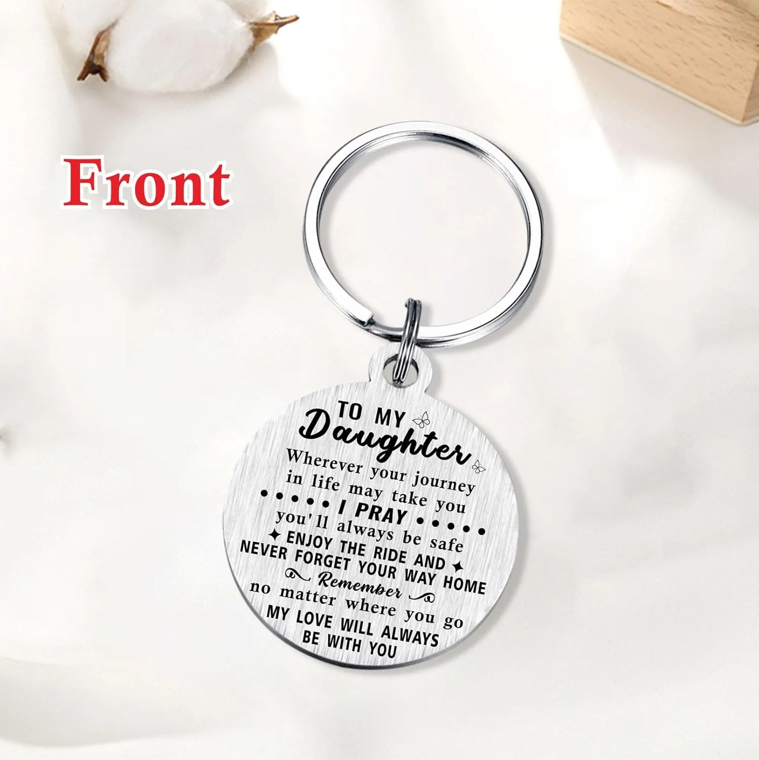 ABNTY 18th Birthday Gifts Keychain for Someone Who Was Born in 2007, Turning 18 Year Old Birthday Gifts for Women Men