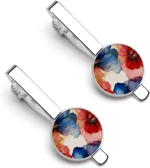Alcohol Men's Tie Clips Shirt Necktie Bar Pinch Silver Tack Pins Cufflinks Mens Suit Tie Accessories