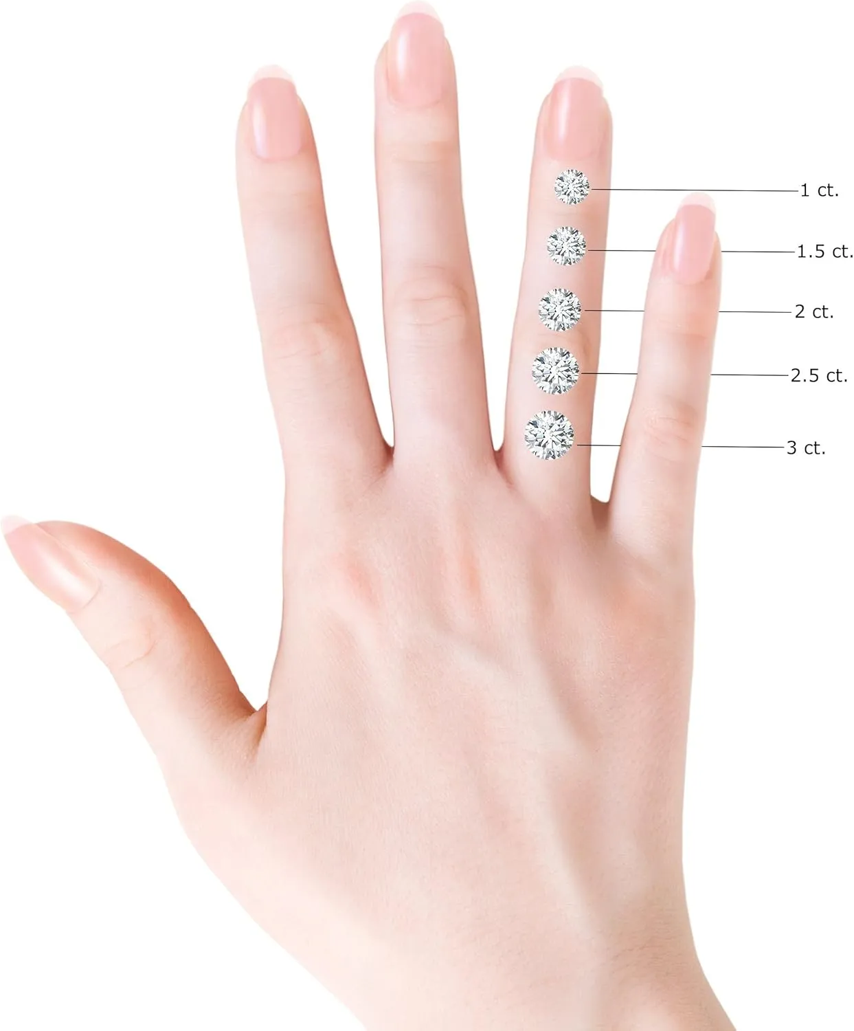 ANGARA Lab Grown Channel-Set Diamond Hoop Earrings in 14K Solid Gold/Platinum | April Birthstone, Birthday, Engagement, Anniversary, Wedding Jewelry Gift for Women