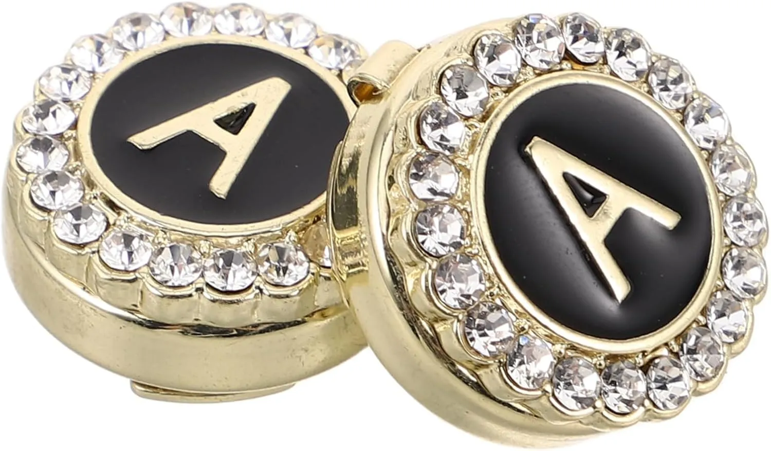 BESTYASH Elegant Letter a Cufflinks Mens Gold Plated Cufflinks Men's Shirt Cuffs for Tuxedo