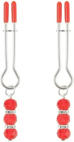 Body Clamps Jewelry Body Chain Non Piercing Nipple Rings Non-Piercing Adjustable Ball Beaded Fashion Jewelry