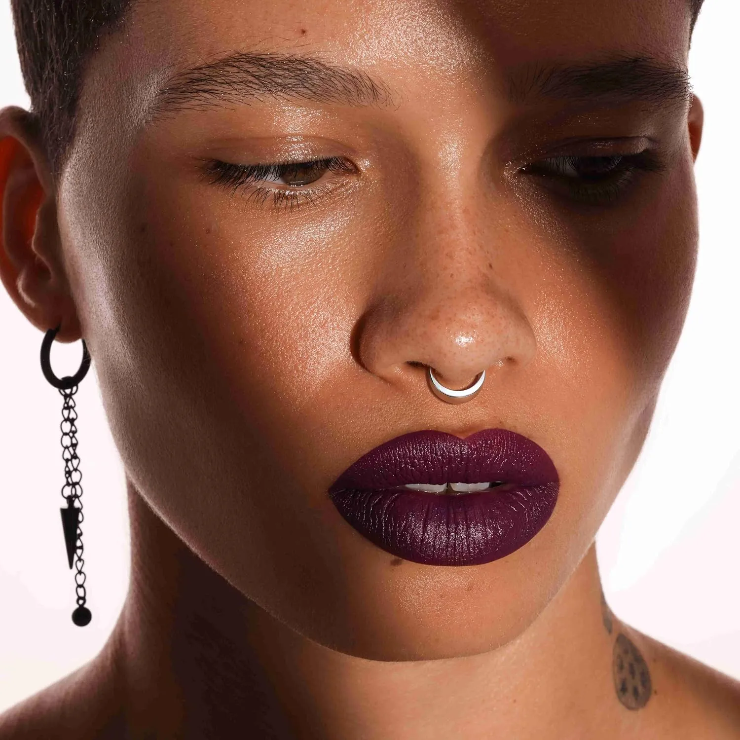 BodyBonita Septum Rings 16G - 316L Stainless Steel Nose Rings Hoops for Men Women Septum Piercing Jewelry 8 mm 10 mm
