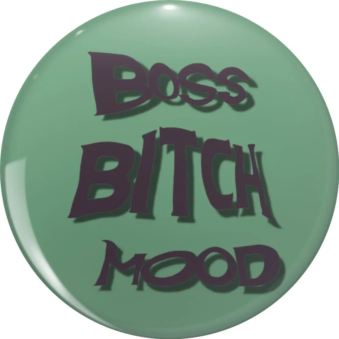 boss bi*ch mood - girl boss Pin Lapel Pin Cute Brooch Pins Badges 0.75"