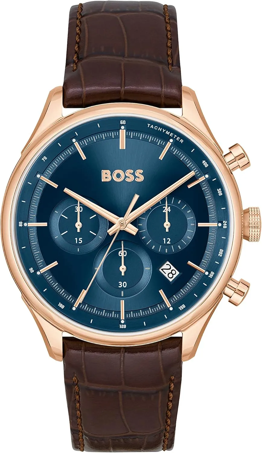 BOSS Cloud Men's Quartz Chronograph Watch - Innovative - Water Resistant - Date Function