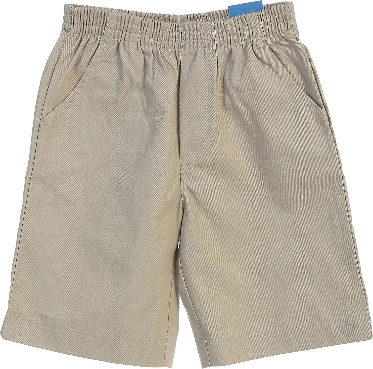 Boys All Elastic Waist Pull up Shorts Navy Khaki Black Hunter Green Blue