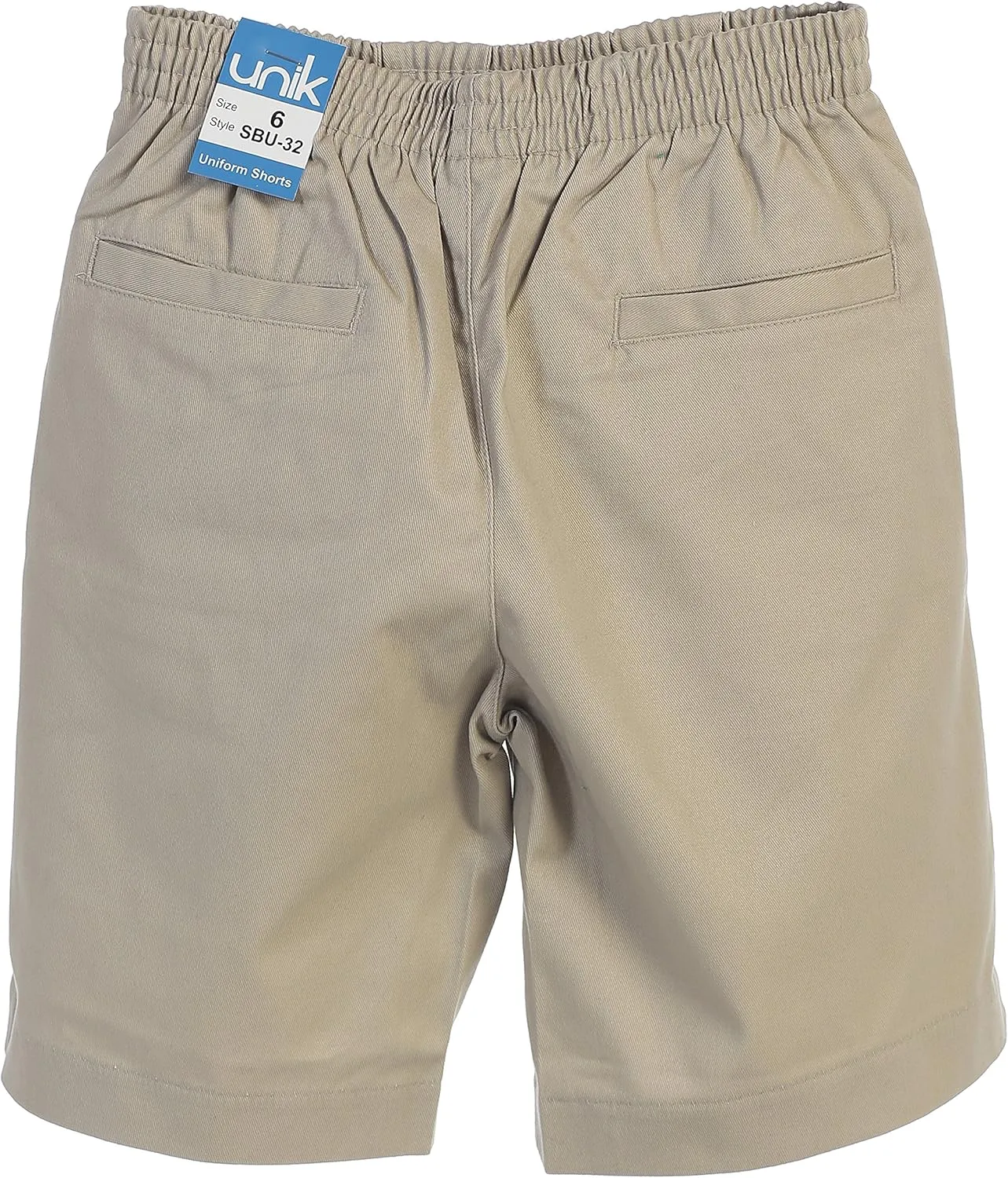 Boys All Elastic Waist Pull up Shorts Navy Khaki Black Hunter Green Blue