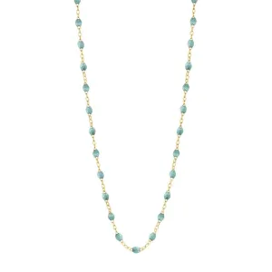 Classic Gigi Iceberg necklace, Yellow Gold, 16.5"