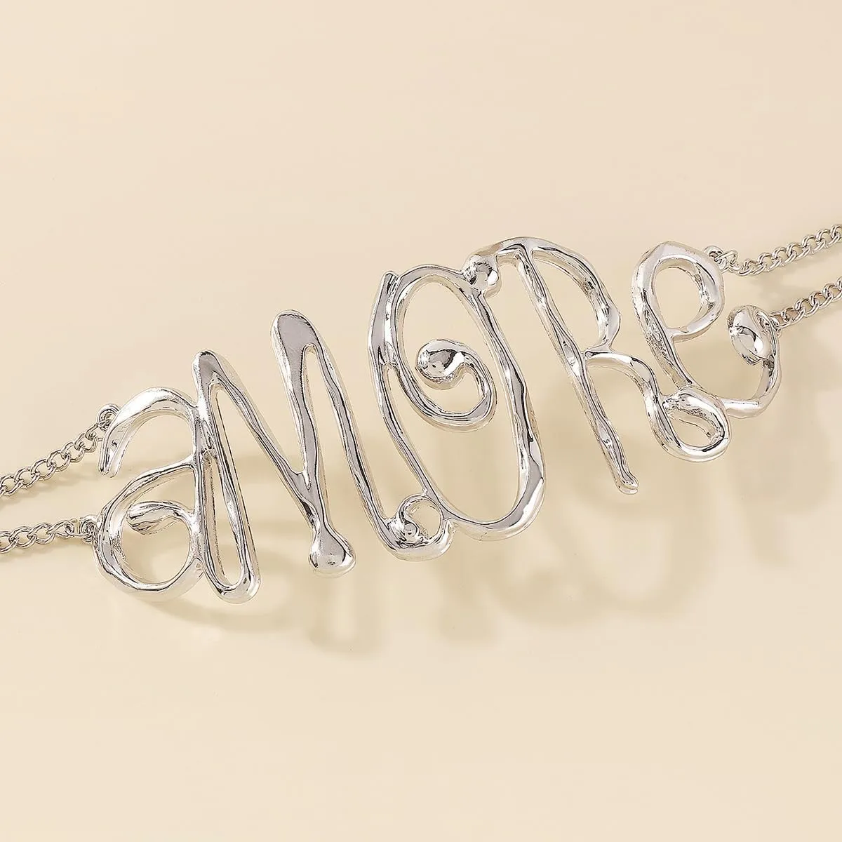 COLORFUL BLING Hip Hop Love Choker Necklace for Women Punk Chunky Gold Plated Love Heart Letter Collar Necklace Statement Jewelry Birthday Gifts