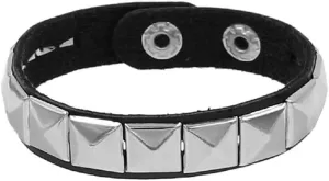 DATOA Gothic Studded Punk Bracelet Spiked Bracelets Emotion Band Cool jewelry for Women Men Goth Bracelets Gothic Bracelet Studded Arm Band