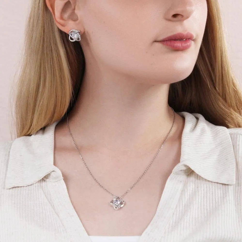 Daughter Necklace From Dad With Heartfelt Message & Elegant Box, To Daughter Gifts For Birthday Or Christmas