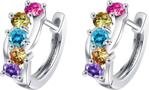 Earrings Studs for Women 925 Sterling Silver Cubic Zirconia Gold Earrings Hypoallergenic Jewelry Mother's Day Gifts