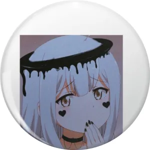 Girl Manga Anime Lover Gift Cool Graphic For Women - Vintage Men s Tees Customize Pin Lapel Pin Cute Brooch Pins Badges 0.75"