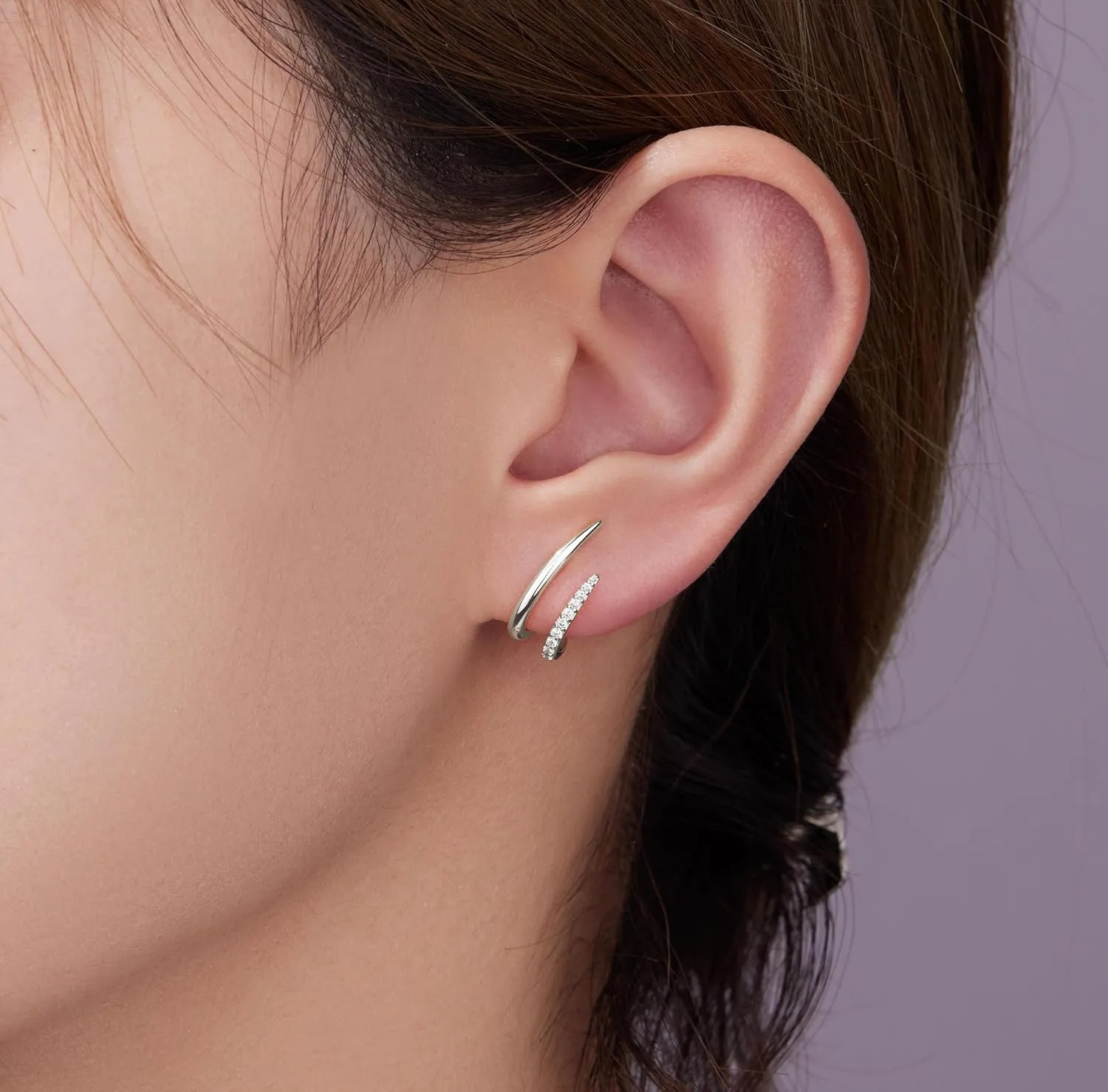 Gold Statement Earrings for Women Trendy, 14k Chunky Stud Earrings, Lightweight Hypoallergenic Fashion Gold Jewelry Gifts