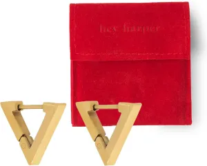 Gold Stud Earrings For Women Trendy - Lightweight Waterproof & Sweatproof Jewerly