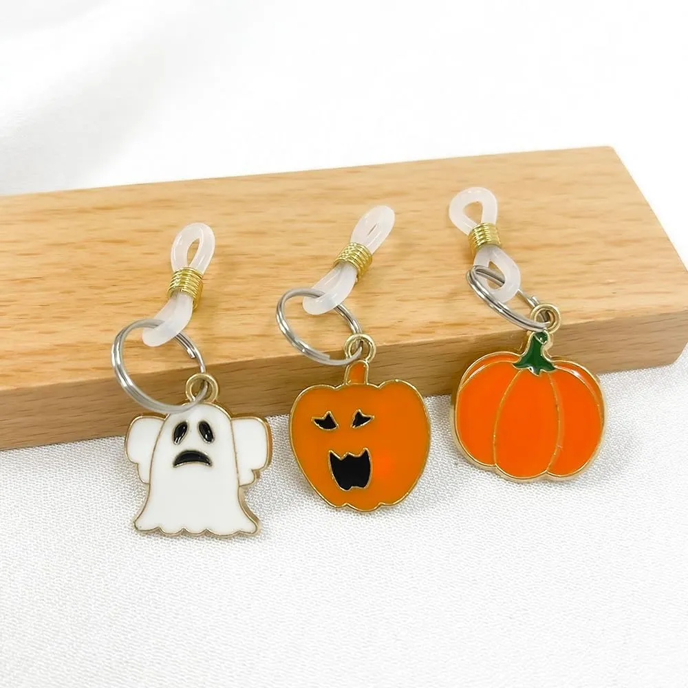 Halloween Themed Non Piercing Fake Nipple Rings Nipple Noose Adjustable Pumpkin Ghost Dangle Nipplerings Non Pierced Fake Nipple Jewelry for Women