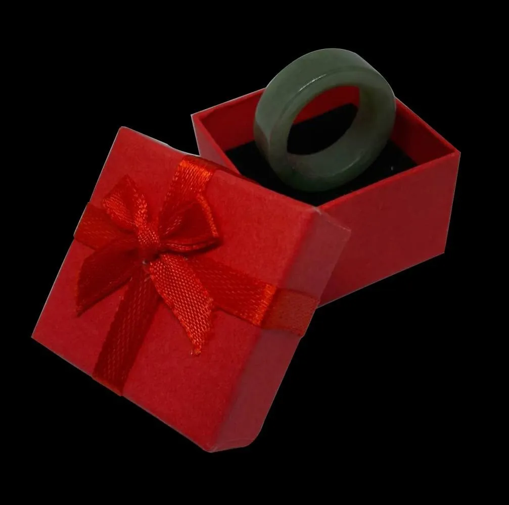 Handmade Natural Imperial Style Jade Ring for Men - Lucky Gift