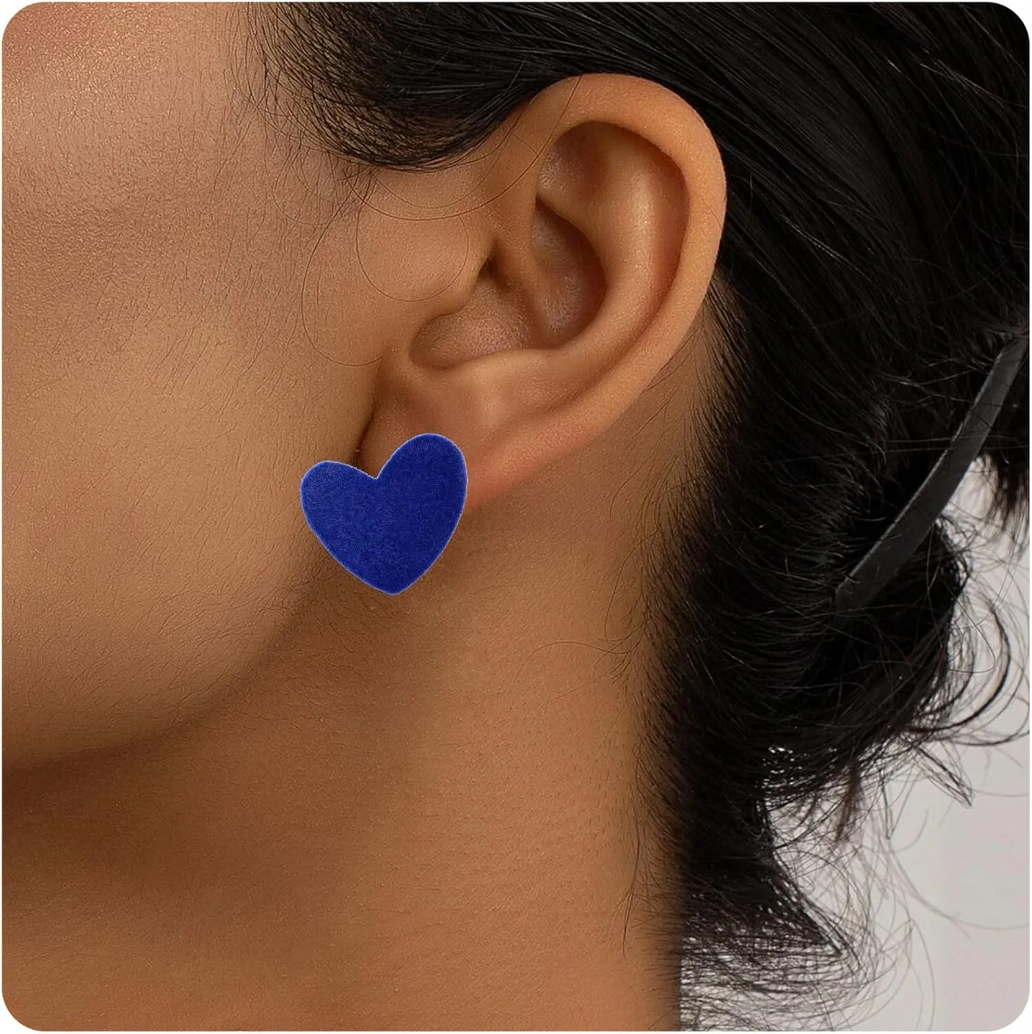 Heart Shape Earrings for Women Trendy