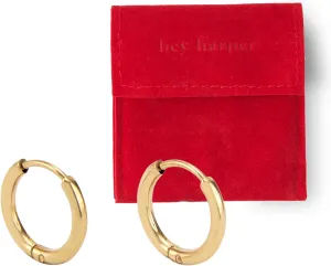 Hey Harper Hoop Earrings For Women Trendy - Lightweight Waterproof & Sweatproof Jewerly
