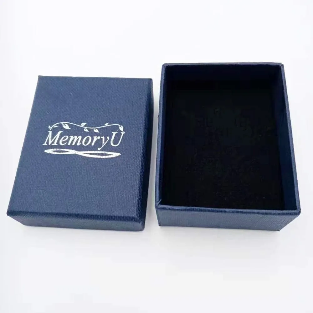 Inlay Multi-Colored Crystal Bar Memorial Urn Necklaces for Cremation Ashes Stainless Steel Keepsake Jewelry