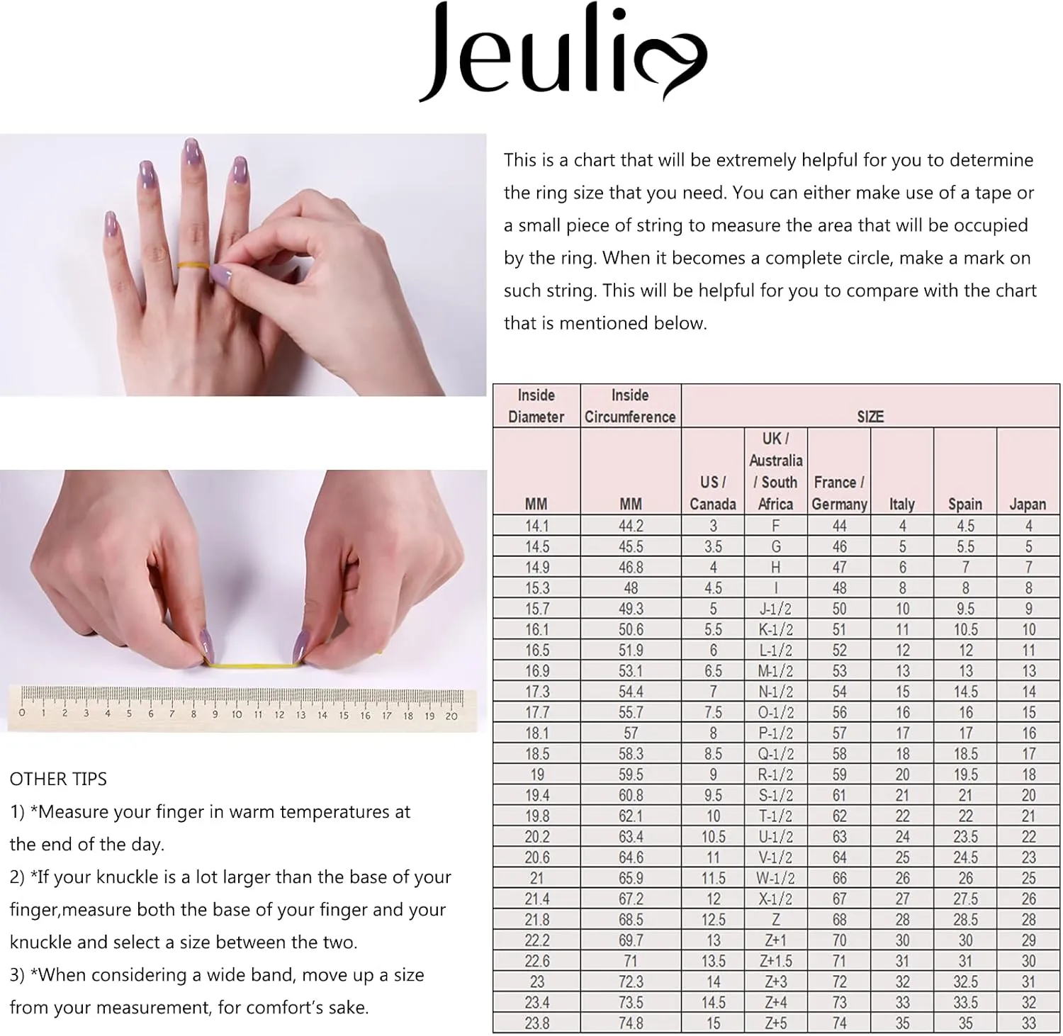 Jeulia "An Encounter with Myself Marquise Cut Sterling Silver Ring Engagement Anniversary Promise Ring Valentine's Day Gift With Jewelry Box for Women