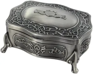 Jewelry Box with Irish Claddagh Design