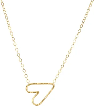Jewelry: Itty Bitty Heart Necklace for Women  Lifetime Color Guarantee  Waterproof, Non-Tarnish, Hypoallergenic, Gold PVD Coated  Great for Beach, Weddings, Gift  14-16 Adjustable