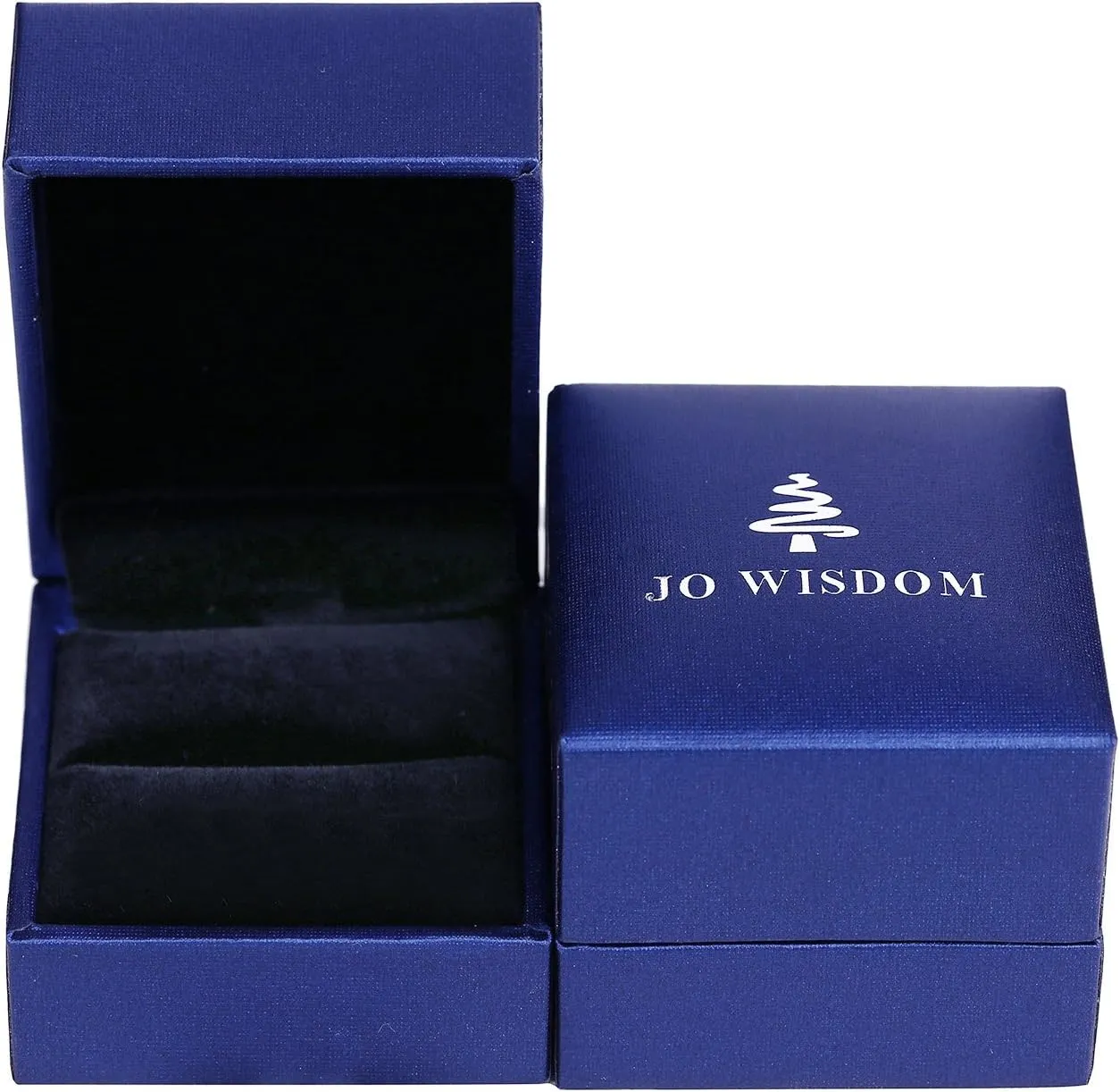 JO WISDOM Pearl Ring,925 Sterling Silver Cubic Zirconia Women's Rings with 7mm White Freshwater Cultured Pearl Ring size 5-10