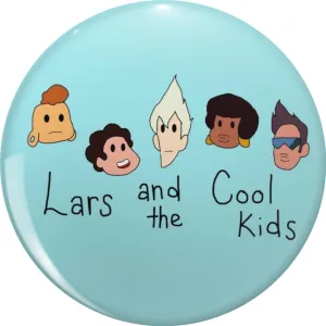 Lars and the Cool Kids Pin Lapel Pin Cute Brooch Pins Badges 0.75"