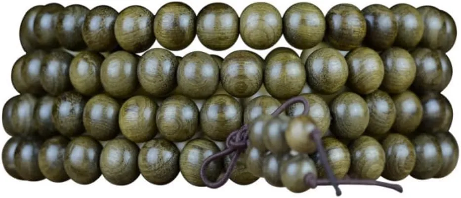 Mala Beads Bracelet 108 8mm Prayer Meditation Bead Bracelets for Women, Beaded Bracelets for Teen Girls, Wishing Happiness and Good Luck