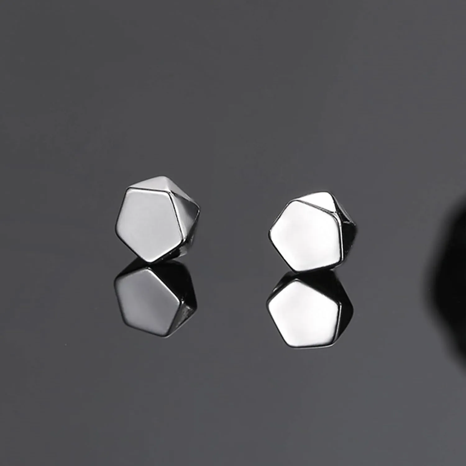 Men Black Hoop Earrings Set 8/15 Pairs Earring for Men Stainless Steel Mens Earrings Stud Cross Dangle Hoop Earrings Set Jewelry Gift for Women