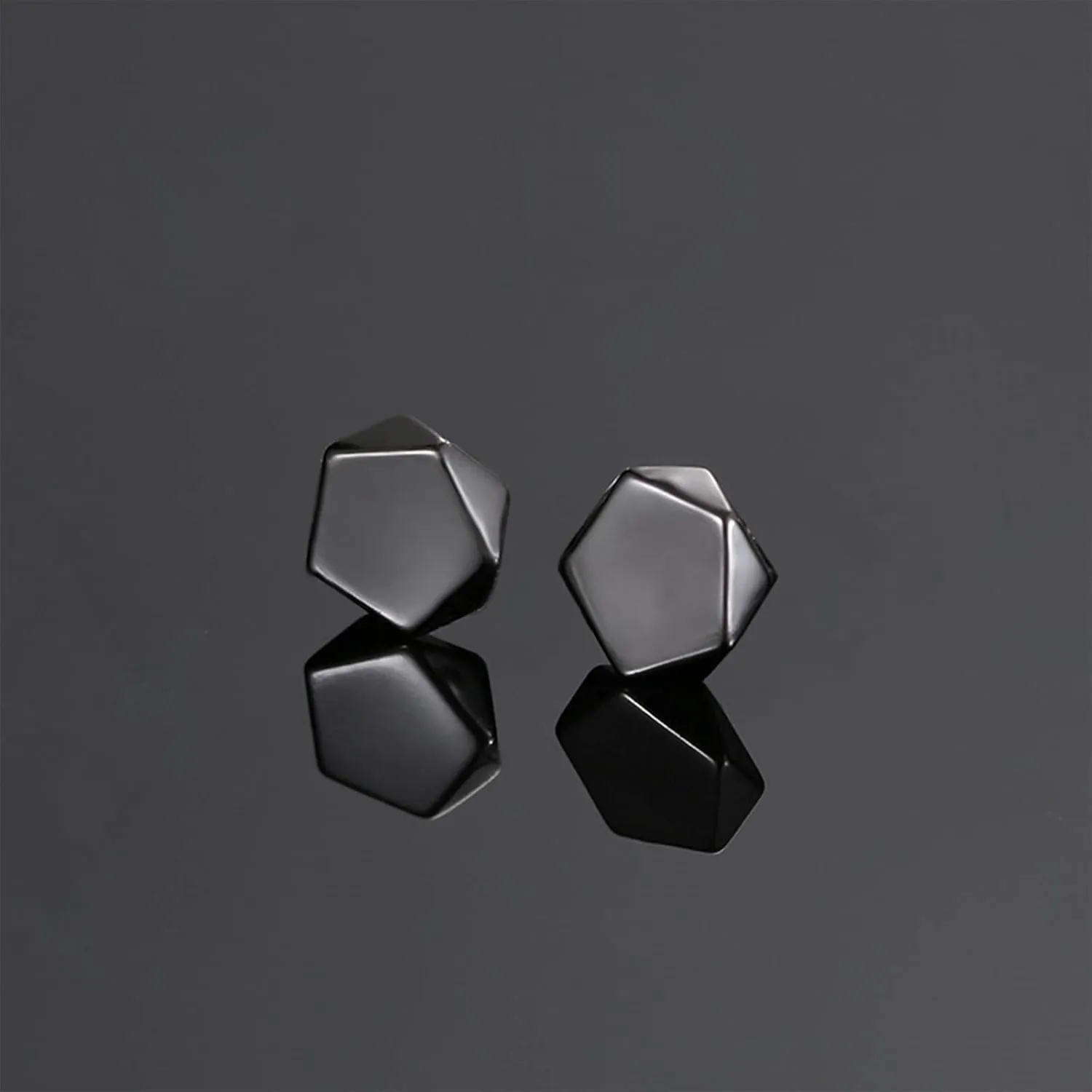 Men Black Hoop Earrings Set 8/15 Pairs Earring for Men Stainless Steel Mens Earrings Stud Cross Dangle Hoop Earrings Set Jewelry Gift for Women