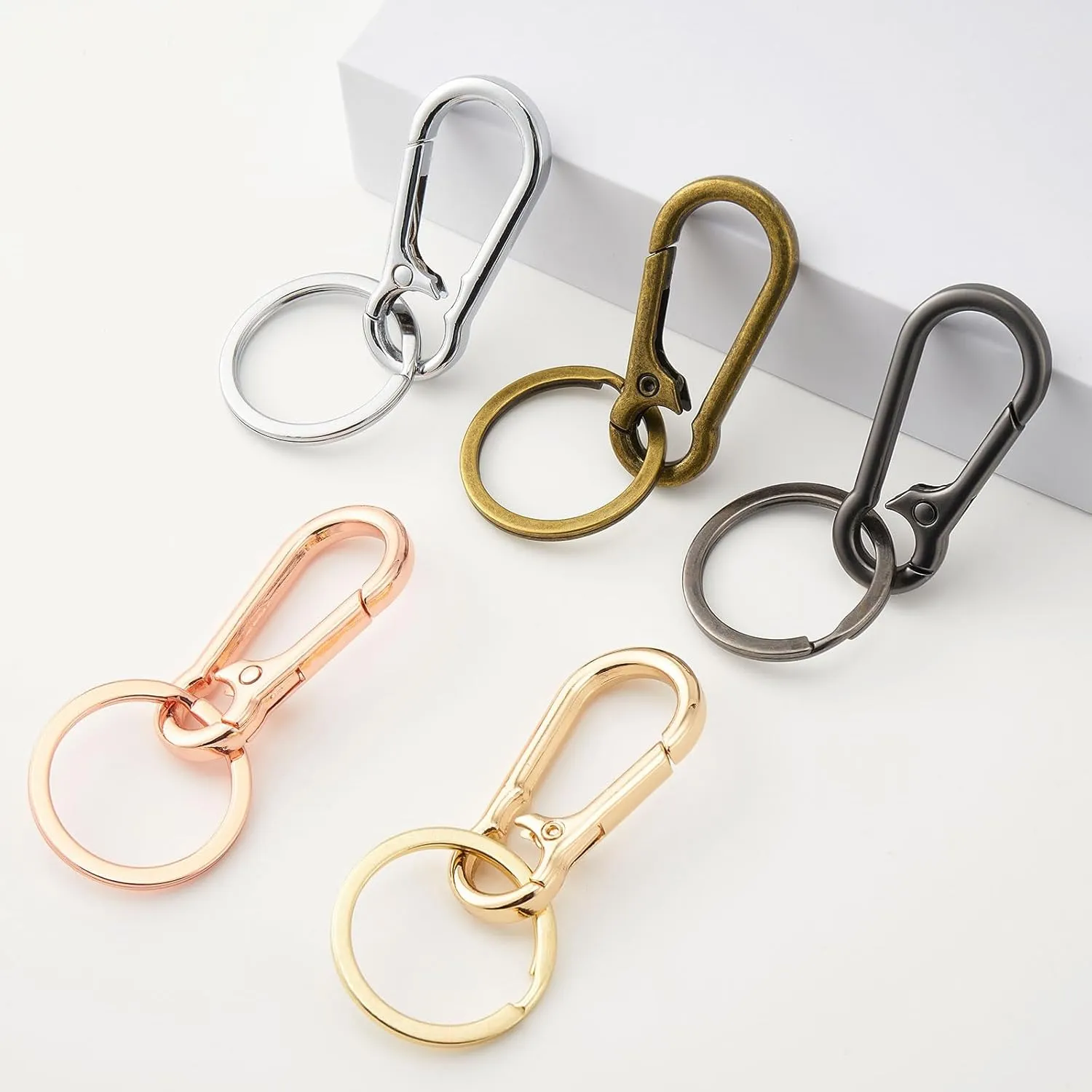 Metal Keychains Keyring Key Organizer Key Chain Clip for Home Key