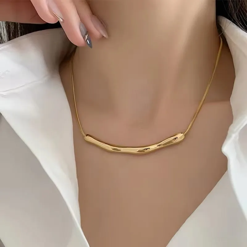 Minimalist Simple Design Elegant Collarbone Necklace
