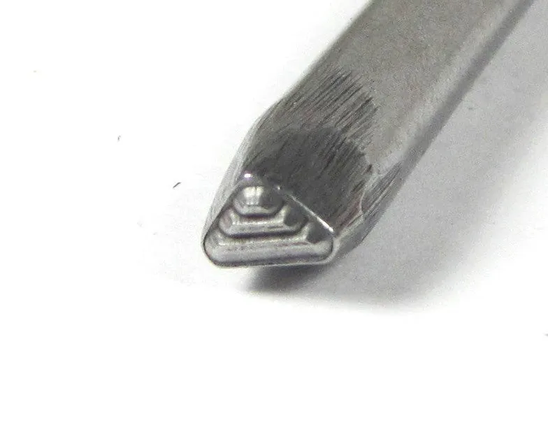 Native American 24, Steel Stamp, USA Made,  tribal Southwest, metal stamping, 4 x 3 mm