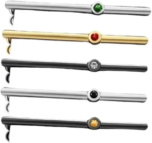 New 2025 1 Piece Classic Men Tie Pin Clips of Casual Style Tie Clip Fashion Jewelry Exquisite Wedding Tie Bar Silver and Golden Color Jewelry Fashion Accessories Creative Gift