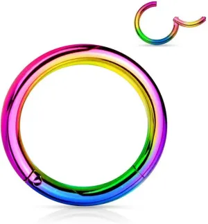 Nose Rings Hoop,316L Surgical Steel Hypoallergenic Septum Rings,20g 18g 16g 14g Gauge Helix Rook Piercing Jewelry Cartilage Hoop Earring for Women