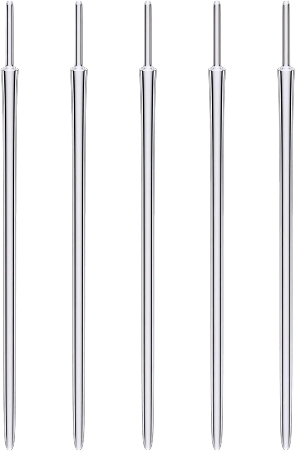 Piercing Taper 16G 18G 20G Piercing Needles Surgical Steel or titanium threadles Push in and Internal thread Nose Lip Septum Rings Stud Earrings Eyebrow Tragus Piercing Jewelry