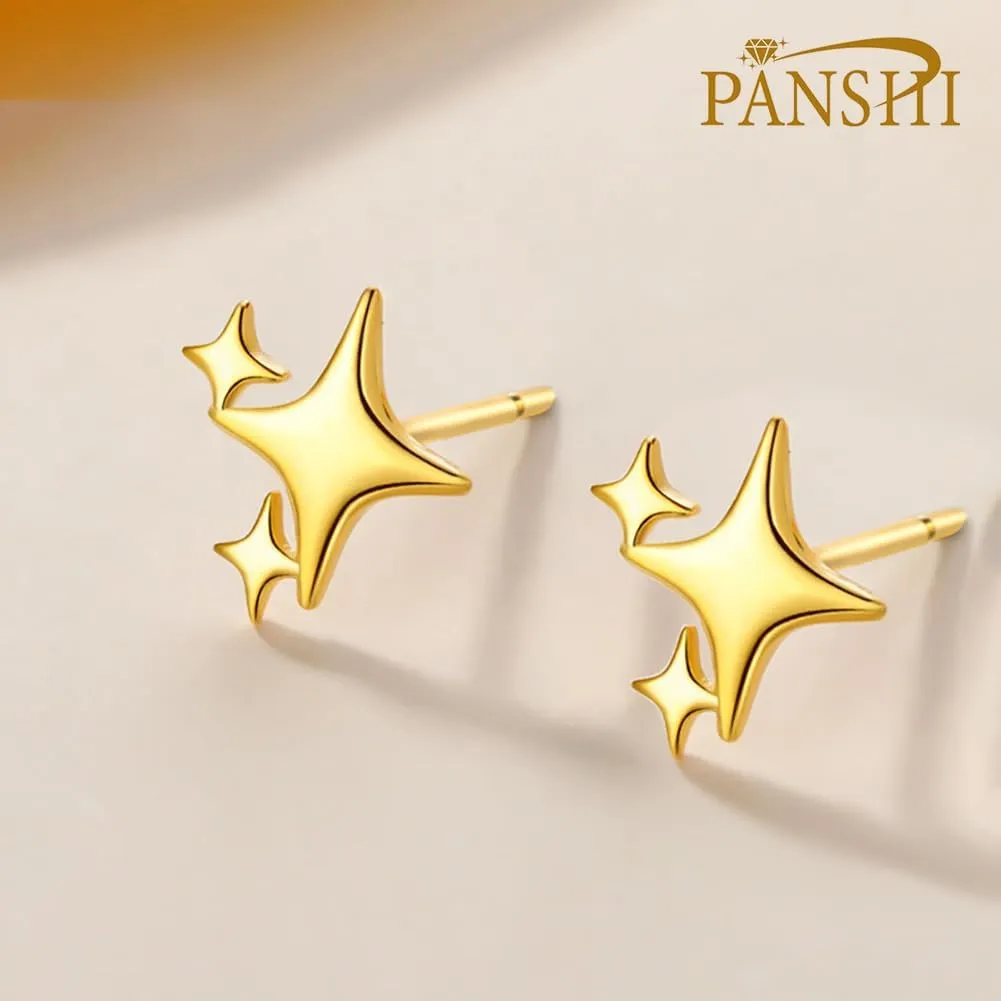   Post Earrings    for Women Teen Trendy Hypoallergenic Small Post Pierced Studs Earrings Jewelry Gifts