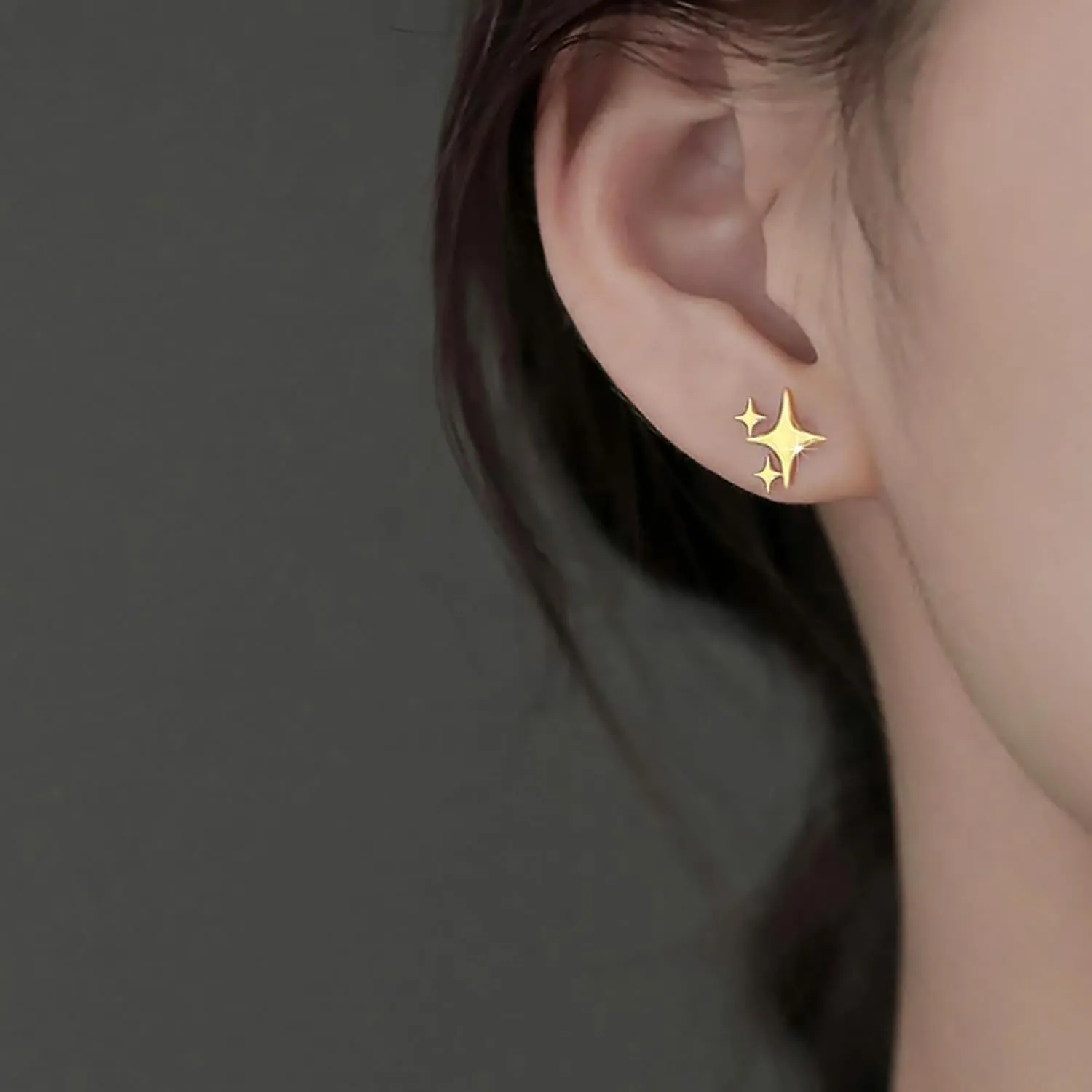   Post Earrings    for Women Teen Trendy Hypoallergenic Small Post Pierced Studs Earrings Jewelry Gifts