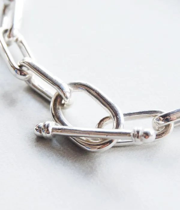 R.ALAGAN/CLASSIC CHAIN BRACELET(SILVER)