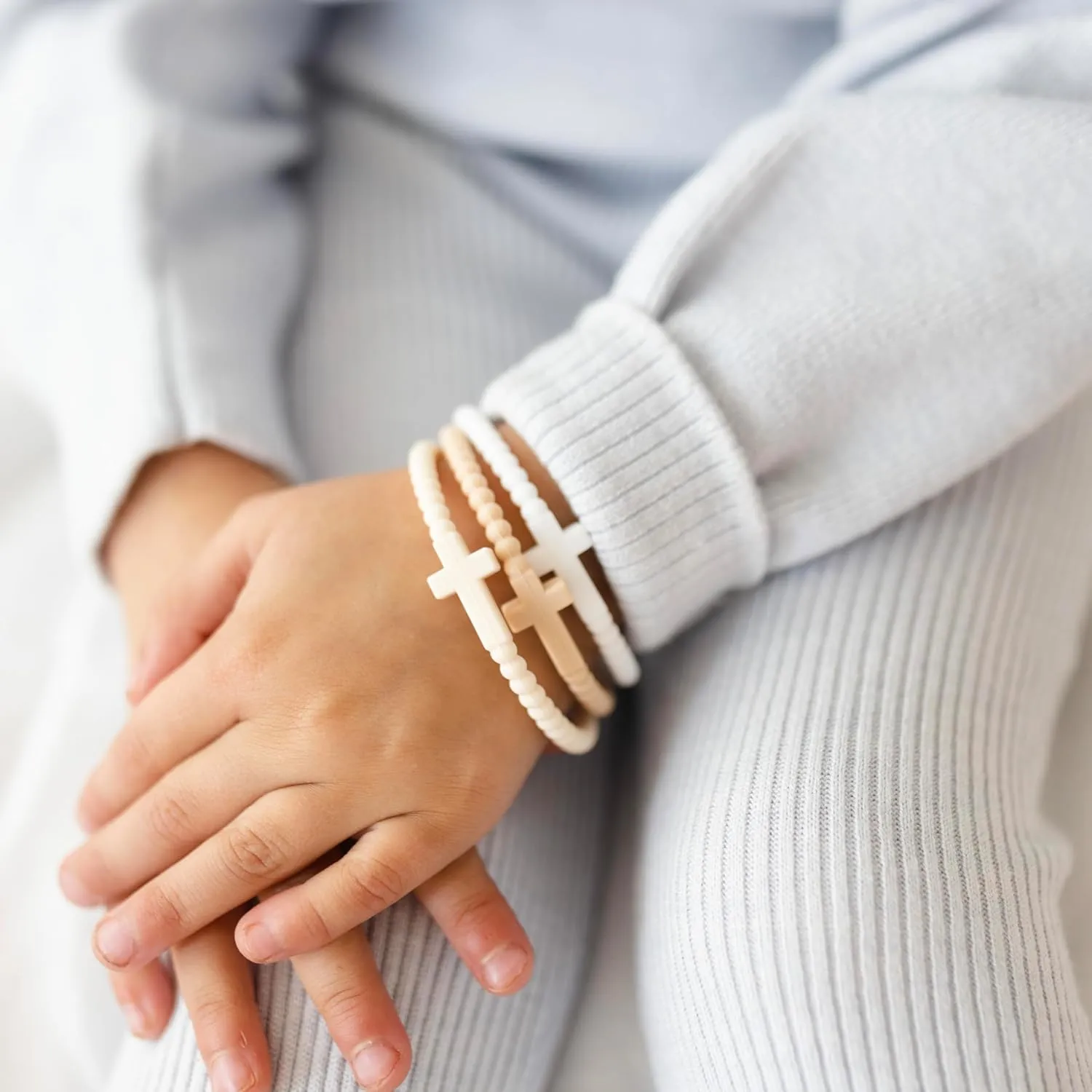 Ryan & Rose Jesus Bracelets - Cross Silicone Bracelet